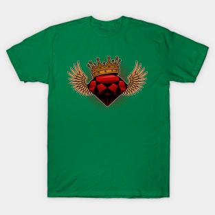 diamond with wing crown T-Shirt